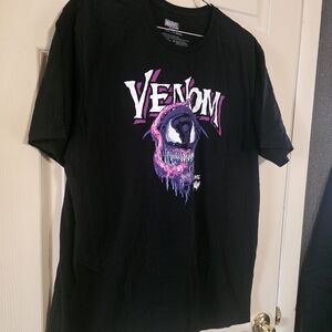Marvel Venom Black and Purple Tee